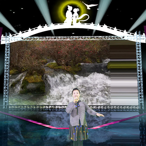 玩美互動智能拍攝系統舞臺效果