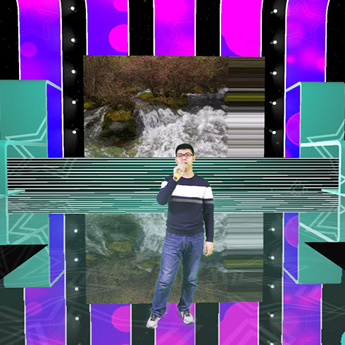 玩美互動智能拍攝系統舞臺效果圖