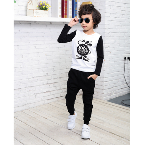 貝蕾爾-男童卡通圓領上衣