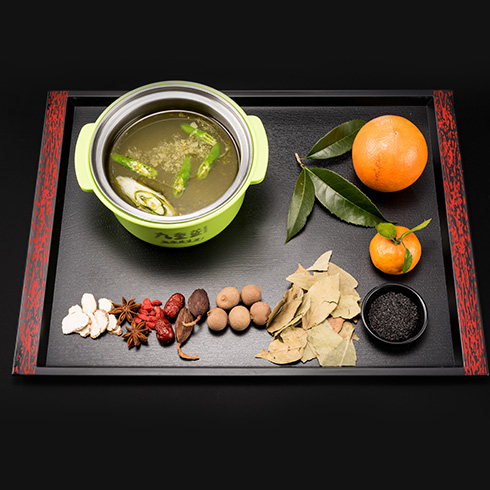 九重簽旋轉串吧-九重鮮椒鍋底