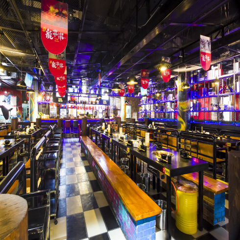 奧龍串串店內圖