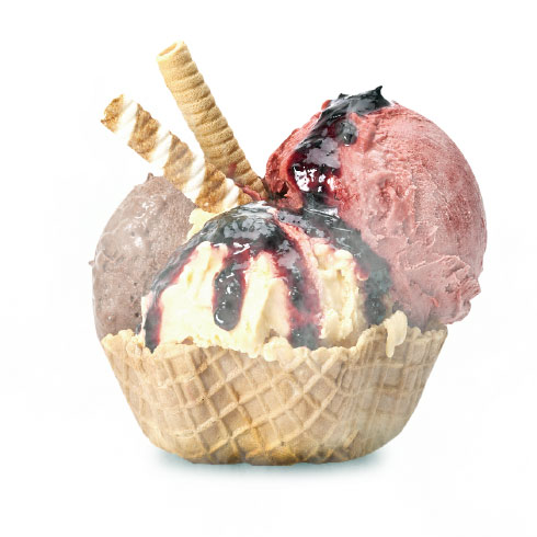 藍約小鎮冰淇淋-蛋卷杯冰淇淋