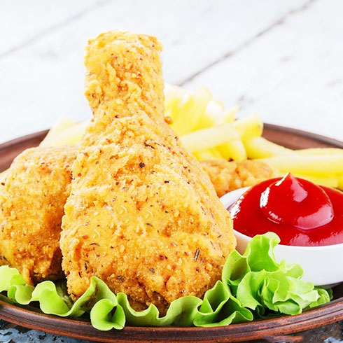 咔咔優炸雞-椒鹽炸雞腿