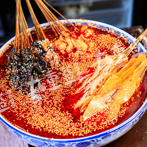 九重簽旋轉串吧-缽缽串串