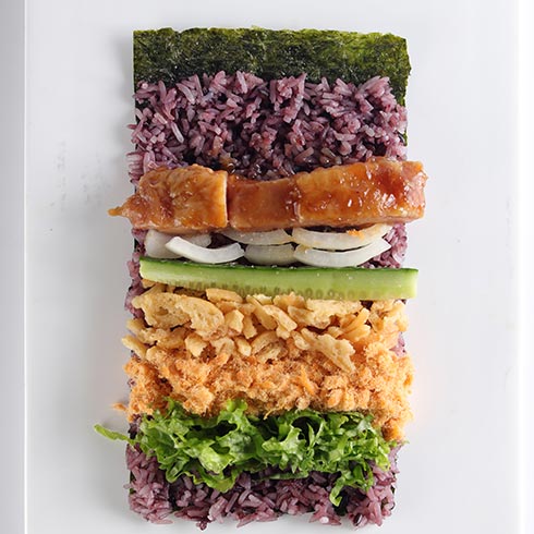 五畝小舍臺灣飯團(tuán)-蜜汁雞肉飯團(tuán)