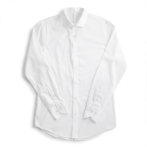 量品服裝定制-免燙工藝對比細節