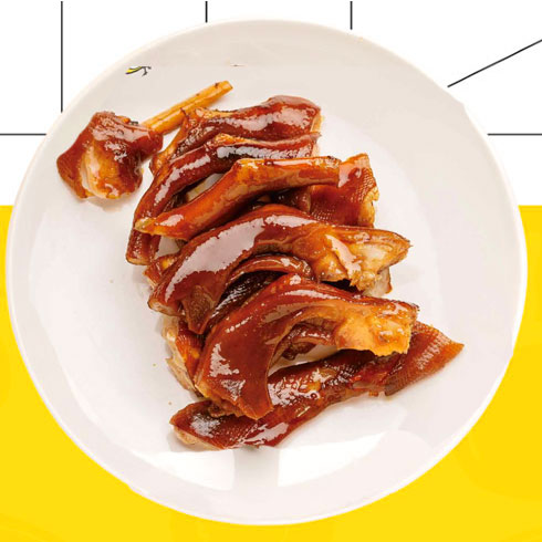 鵝娘駕到鵝便當快餐-鹵鵝掌