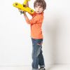 巴貝豆童裝-橙色休閑衛衣