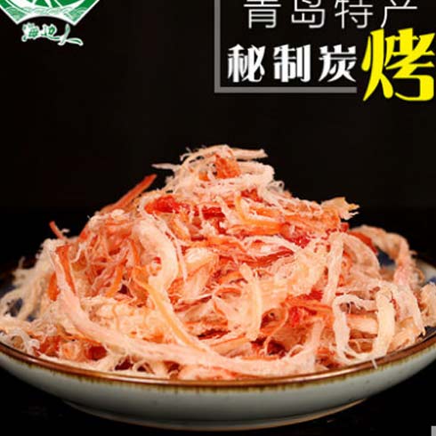 綠源谷零食小鋪-碳烤魷魚絲