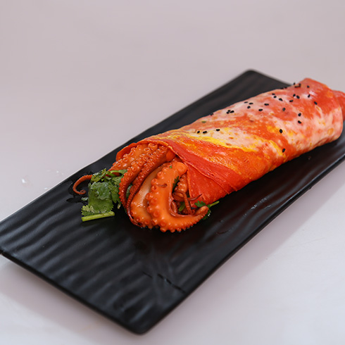 煎螯小龍蝦煎餅-海派八爪魚(yú)煎餅