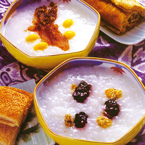 膳來(lái)粥道養(yǎng)生粥-紅棗菊花粥