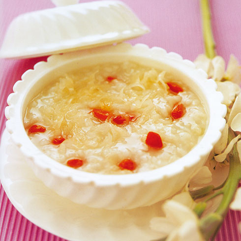 膳來粥道養生粥-枸杞銀耳粥