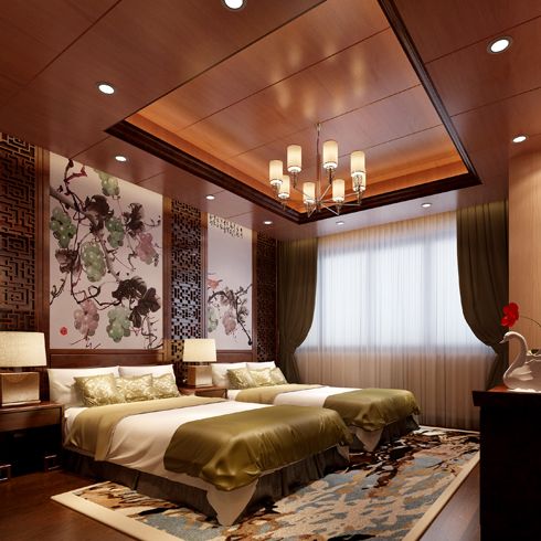 簡(jiǎn)豪全屋整裝-中式風(fēng)雙人標(biāo)間