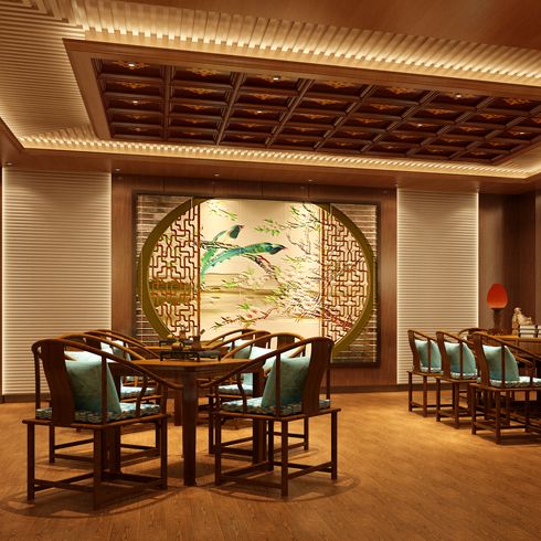 簡豪全屋整裝-中式復古茶室