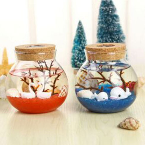 潮乎想象潮品百貨店-海底微景觀創意擺件