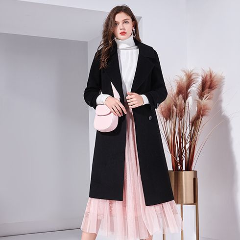 艾麗哲女裝-簡歐質感羊絨大衣