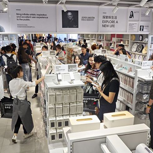 家簡生活精品時尚百貨-店內營銷情景