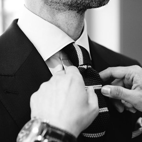 裁圣男裝定制-手工領帶