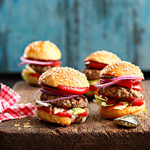 食光轉移主題餐廳-牛肉漢堡