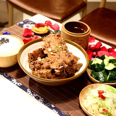 抹香兒排骨飯-犟骨飯套餐