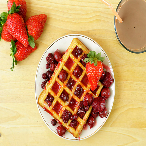 食光轉移主題餐廳-果醬華夫餅