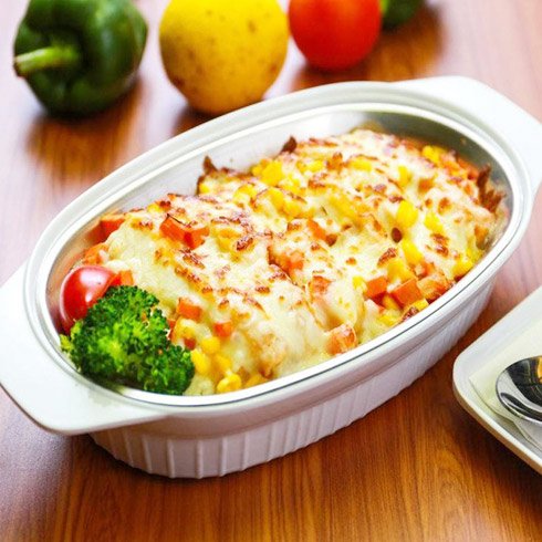 焗芝戀小吃-經典芝士焗飯