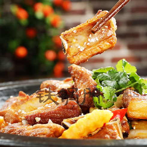 鐵鍋門(mén)香辣館-排骨鍋
