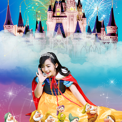 七彩青春智能兒童攝影-白雪公主與七個小矮人主題