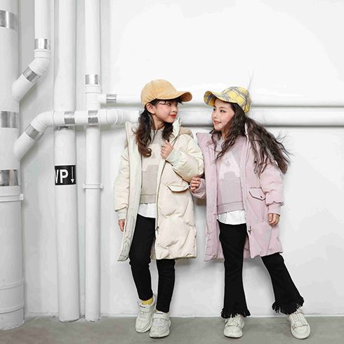 來自星星的寶貝童裝-簡約純色棉服