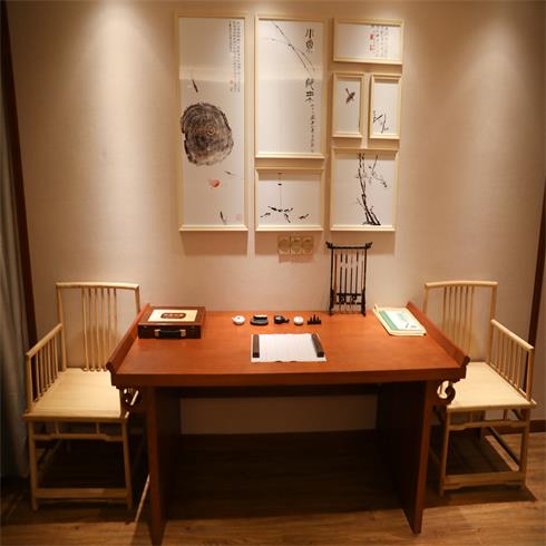 神奇金屬裝飾畫-復古風寫字臺