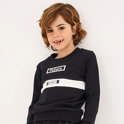 悄悄皮童裝-韓版加絨衛衣