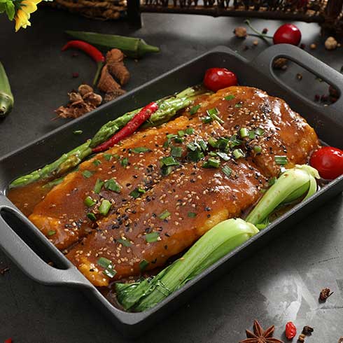 比優福-泡椒青菜板燒魚飯