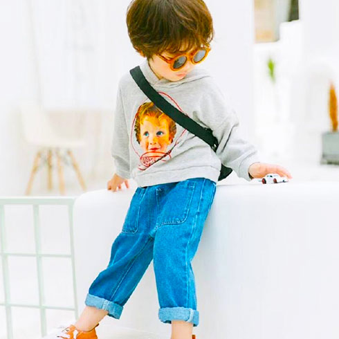 小黃麥童裝-純棉衛衣t恤打底衫