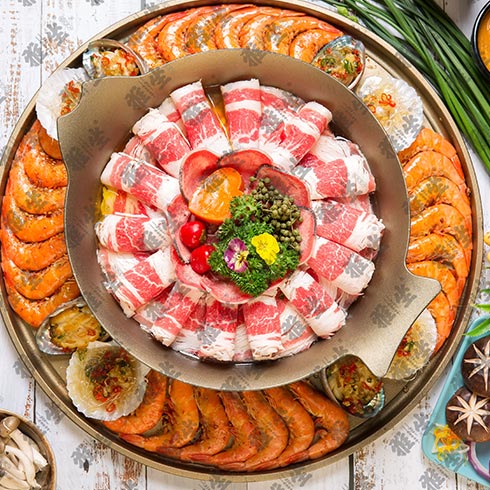 雅坐涮烤鍋王-五花肉大餐