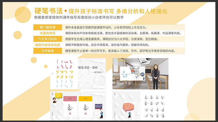 素質家-硬筆書法