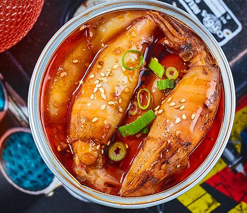 蝦先生與蛙小姐-香辣魷魚(yú)