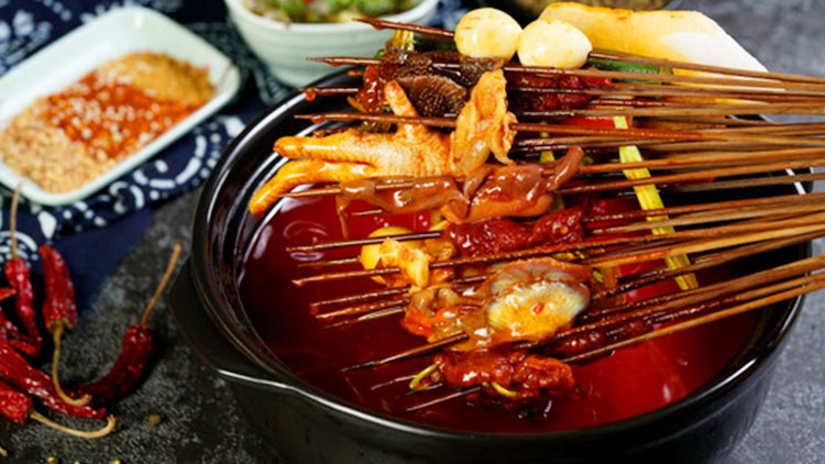 辣三國串串火鍋-郡肝串