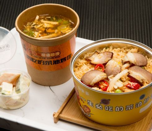 囧多多-臘肉炒飯套餐