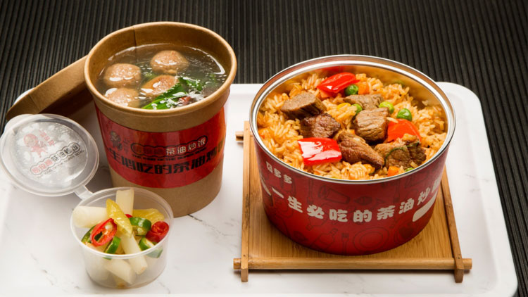 囧多多-牛肉炒飯套餐