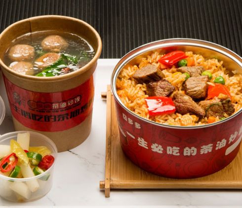 囧多多-牛肉炒飯套餐