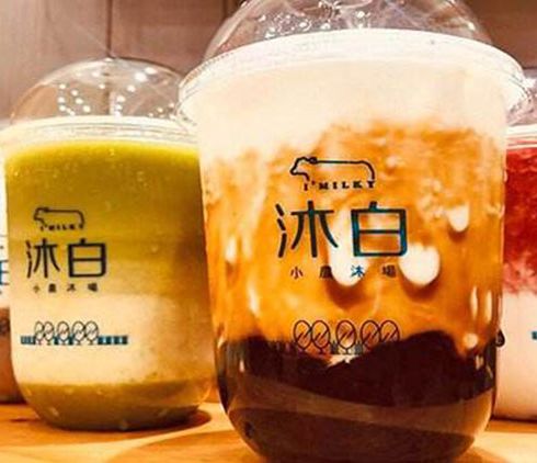 沐白奶茶-產品展示