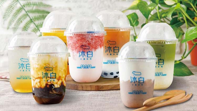 沐白奶茶-產品合照