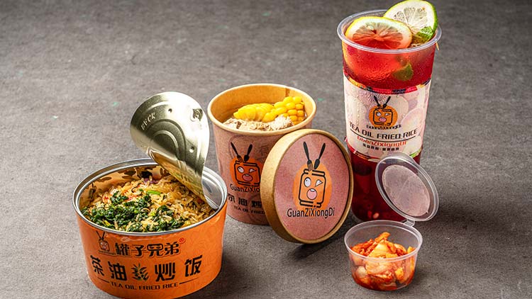 罐子兄弟茶油炒飯-泰皇炒飯套餐