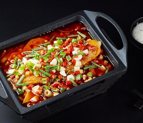 魚情于你小份烤魚飯-香辣烤魚飯套餐