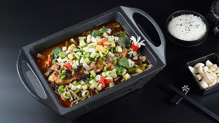 魚情于你小份烤魚飯-藤椒烤魚飯套餐