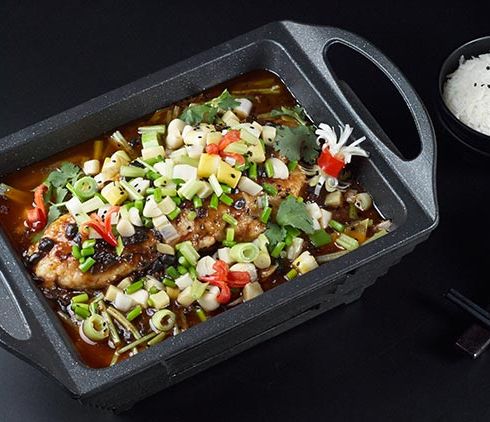 魚情于你小份烤魚飯-藤椒烤魚飯套餐