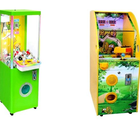 中捷樂淘智能新零售-小型抓娃娃機&挖掘機